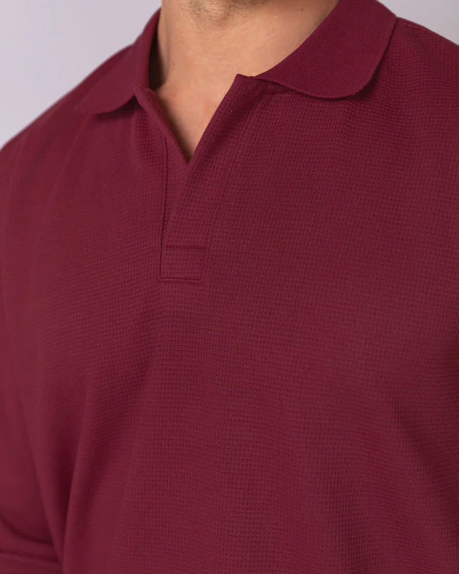 Camibuzo tipo polo para hombre