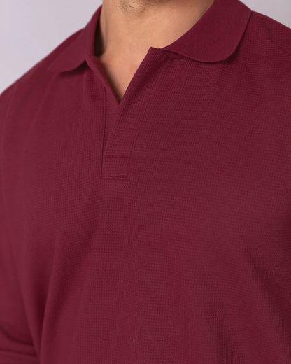 Camibuzo tipo polo para hombre