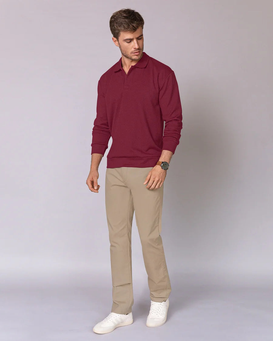 Camibuzo tipo polo para hombre