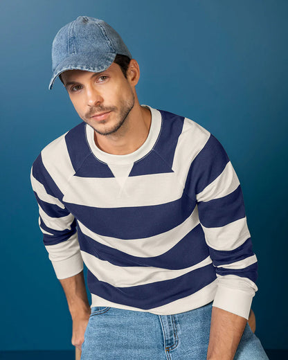 7538 🧥 Buzo Cuello Redondo Básico para Hombre - REF M3151