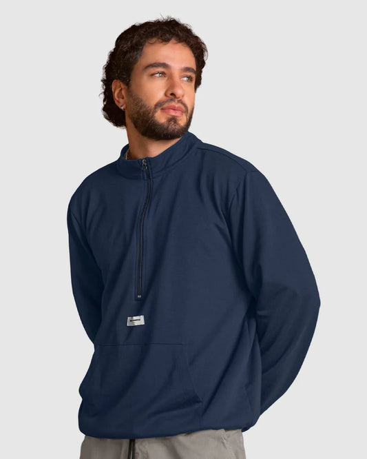 Buzo cuello alto silueta oversized - M3156