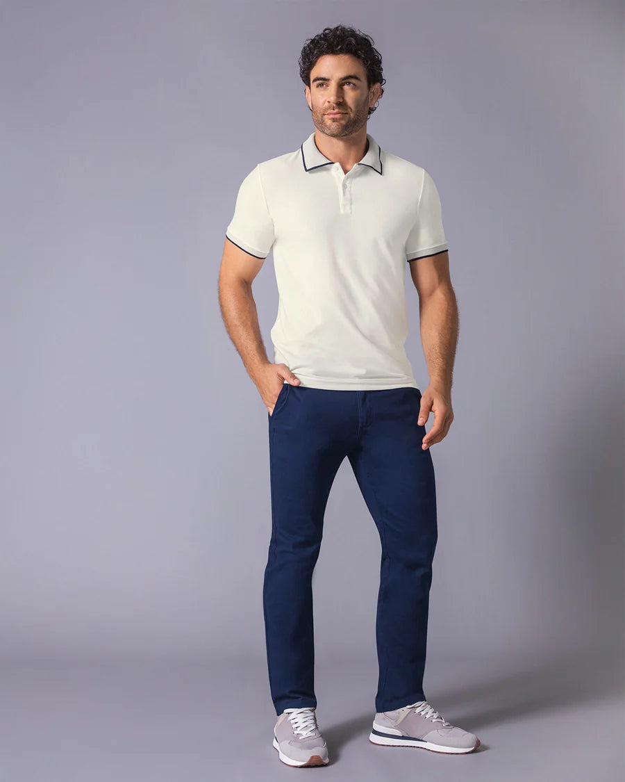 7525 👕 Camiseta Tipo Polo en Tela Piqué REF. M3231