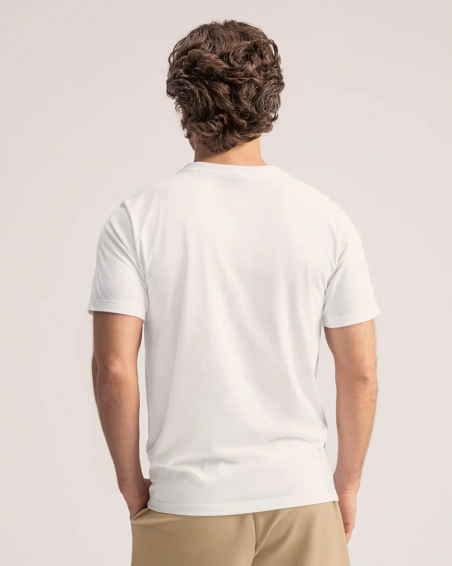 Camiseta manga corta cuello en V para hombre - MP464
