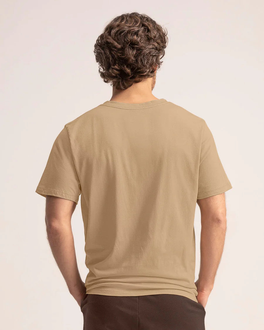 Camiseta manga corta cuello en V para hombre - MP464