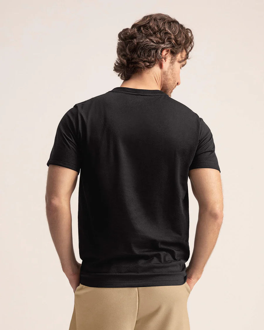 Camiseta manga corta cuello en V para hombre - MP464