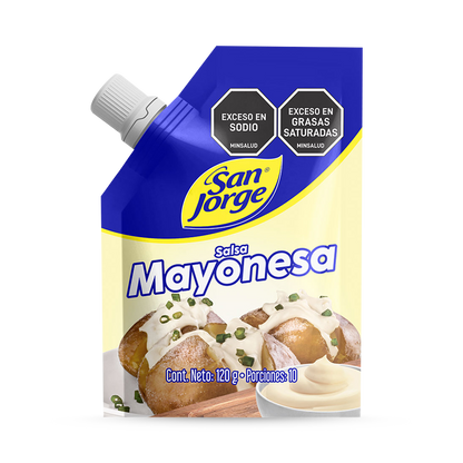 102111-1 🥪 Salsa Mayonesa San Jorge Doypack 120g