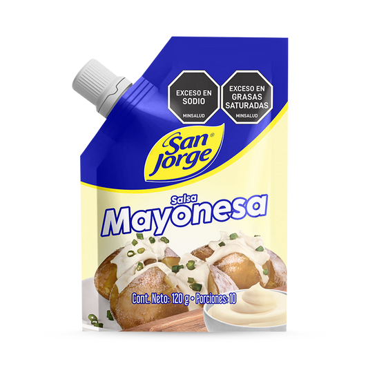 102111-1 🥪 Salsa Mayonesa San Jorge Doypack 120g