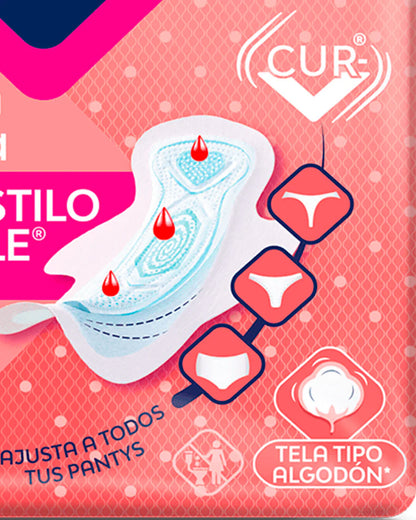 Toalla Higiénica Invisible Multiestilo X30 - REF NO0071 - CÓD L39271