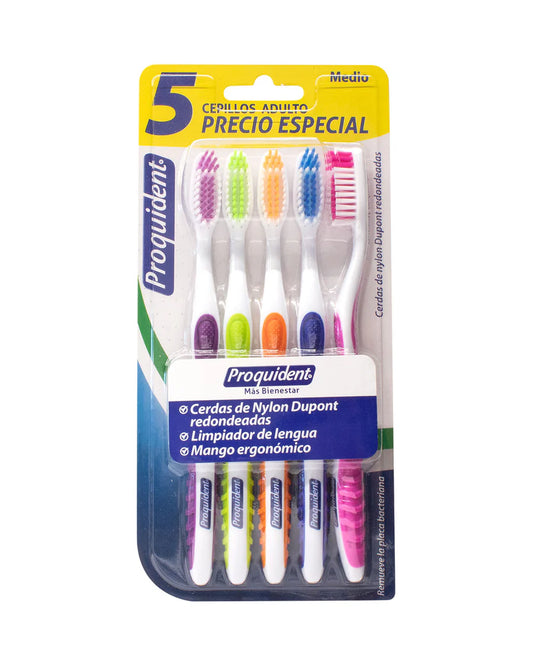 Cepillo Adulto Blister X 5 Proquident - L08813