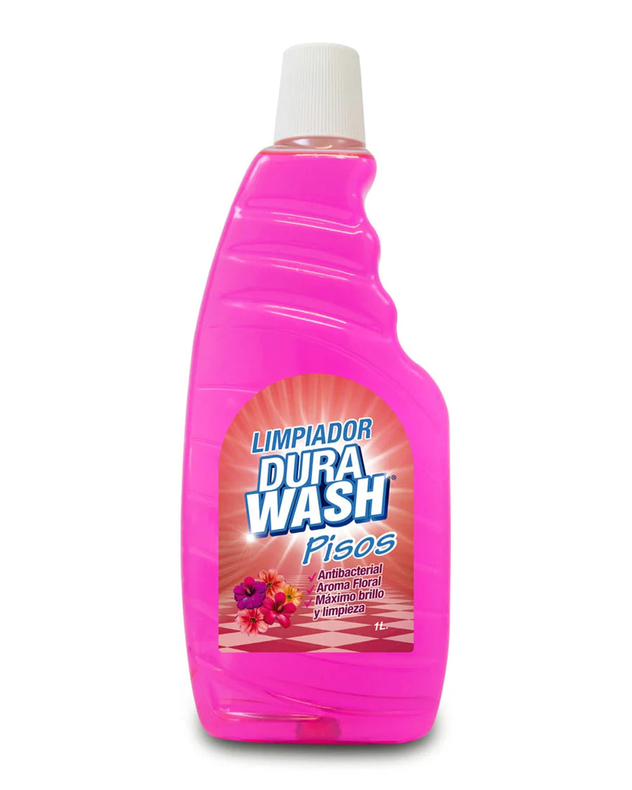 11472 🌸 Limpiador de Pisos Floral Antibacterial Dura Wash 1L