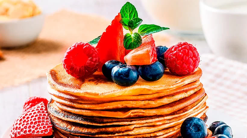 10167-1 🥞 Mezcla para Pancakes, Crepes y Waffles Avena 300g
