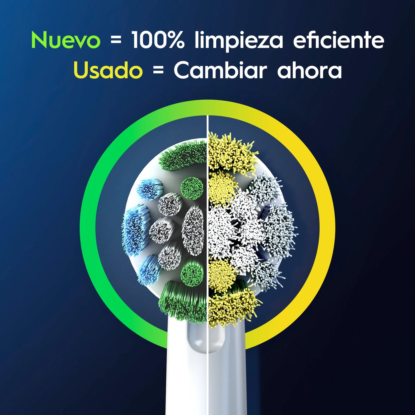 Repuesto Cepillo Electrico Oral B Precision Clean x 4 Unds - CÓD N31665