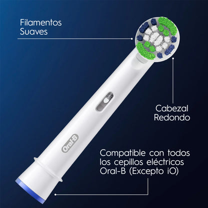 Repuesto Cepillo Electrico Oral B Precision Clean x 4 Unds - CÓD N31665