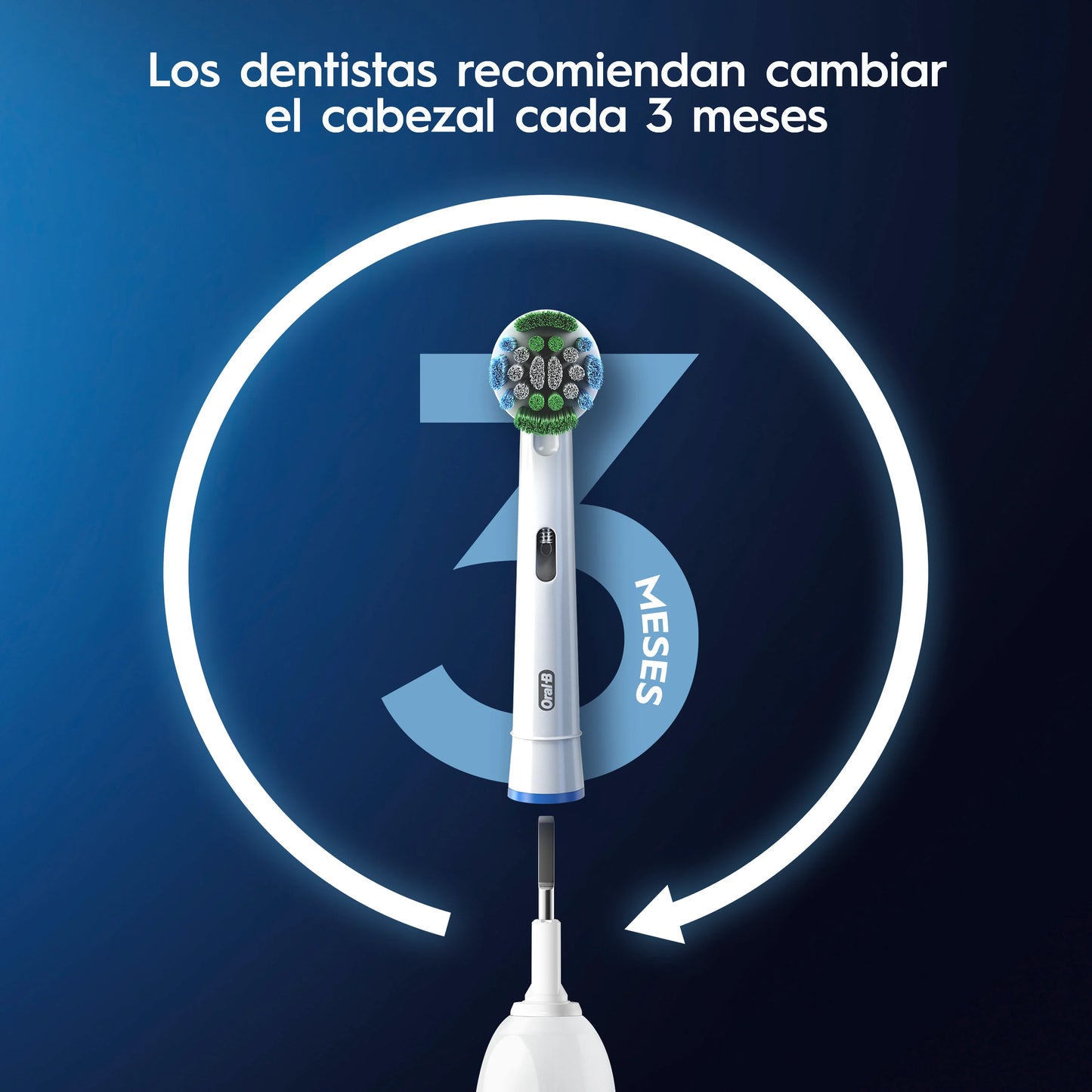Repuesto Cepillo Electrico Oral B Precision Clean x 4 Unds - CÓD N31665