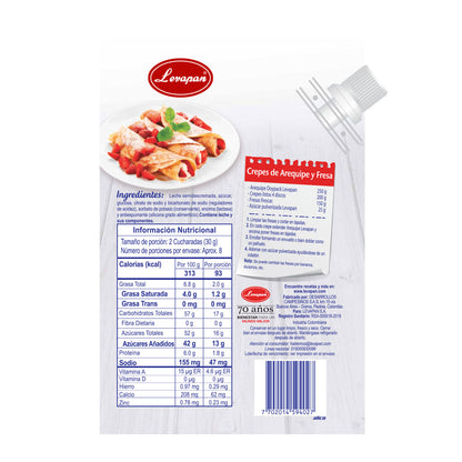 10141-2 🍮Arequipe Levapan Doypack x 250 g