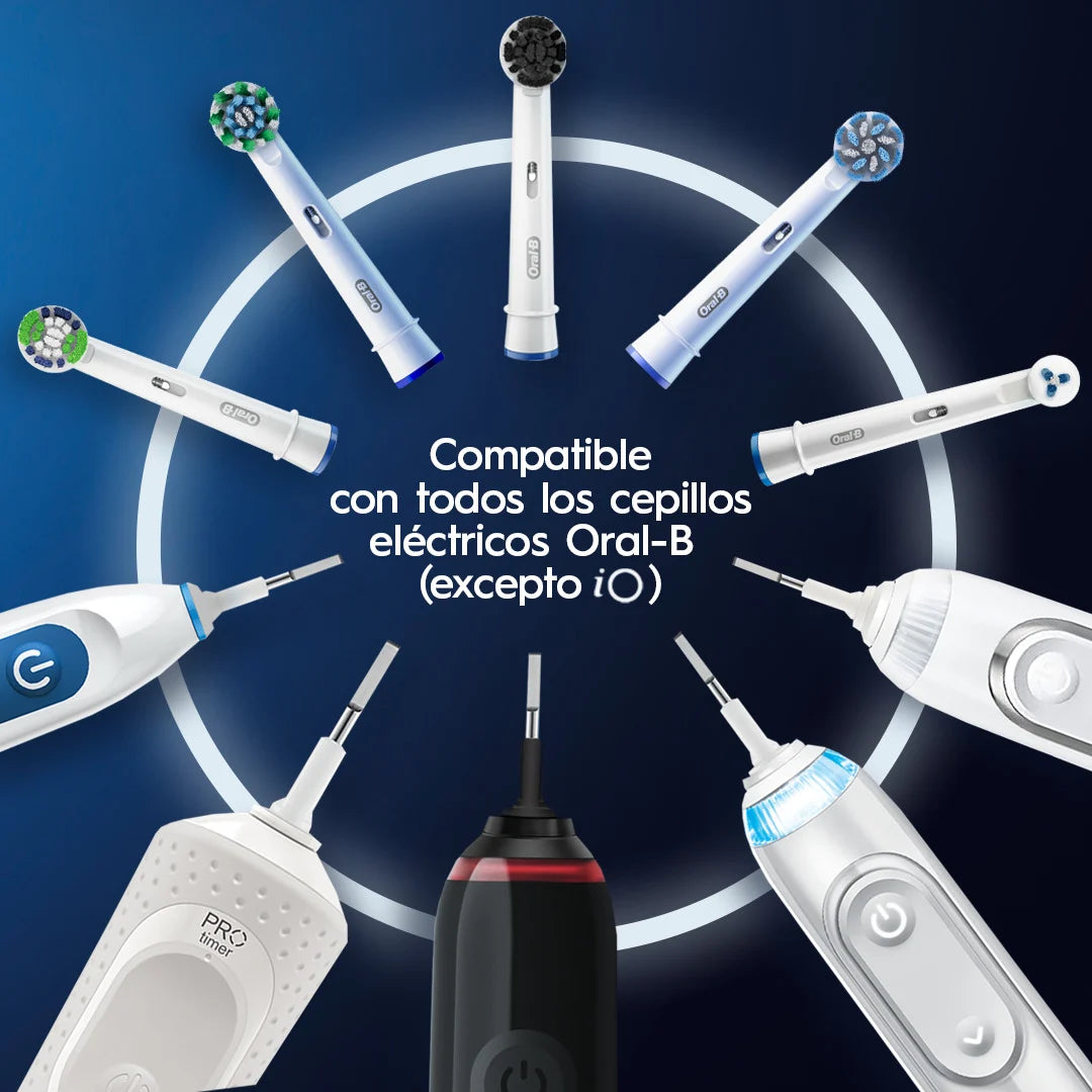 Repuesto Cepillo Electrico Oral B Precision Clean x 4 Unds - CÓD N31665