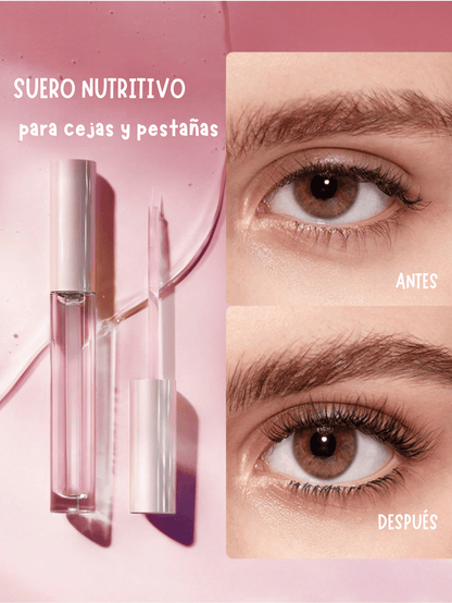 SHEGLAM Gro-Pro Sérum Nutritivo Transparente para Pestañas y Cejas