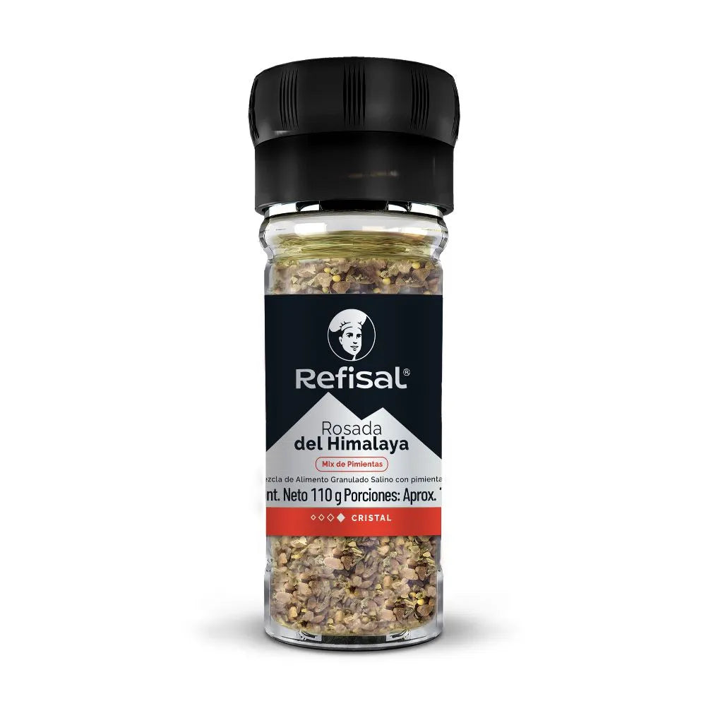 102052 🧂 Sal Refisal Rosada Himalaya Molino de Pimienta (110 g)