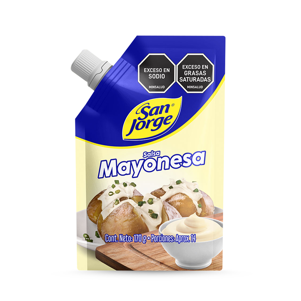 102111-1 🥪 Salsa Mayonesa San Jorge Doypack 120g