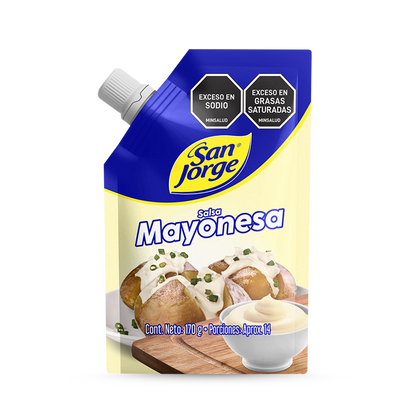 102111-1 🥪 Salsa Mayonesa San Jorge Doypack 120g
