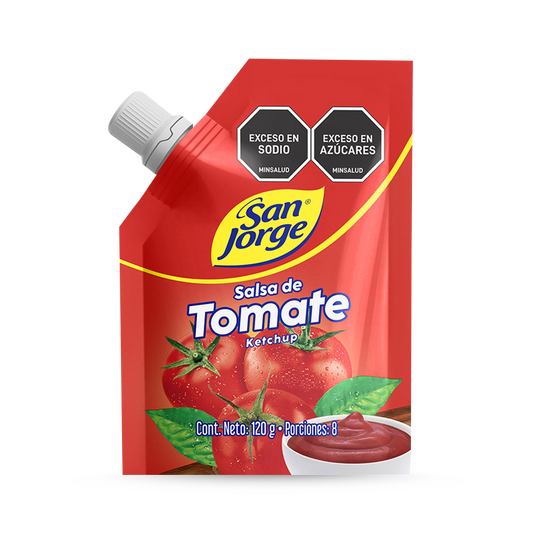 102120-1 🍅 Salsa de Tomate San Jorge Doypack 120g