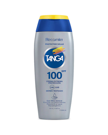 Bloqueador SPF 100 Crema Tanga 130 ml