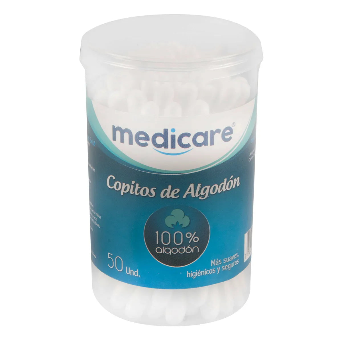 1102-1 🌿 Copitos de Algodón Medicare Biodegradables