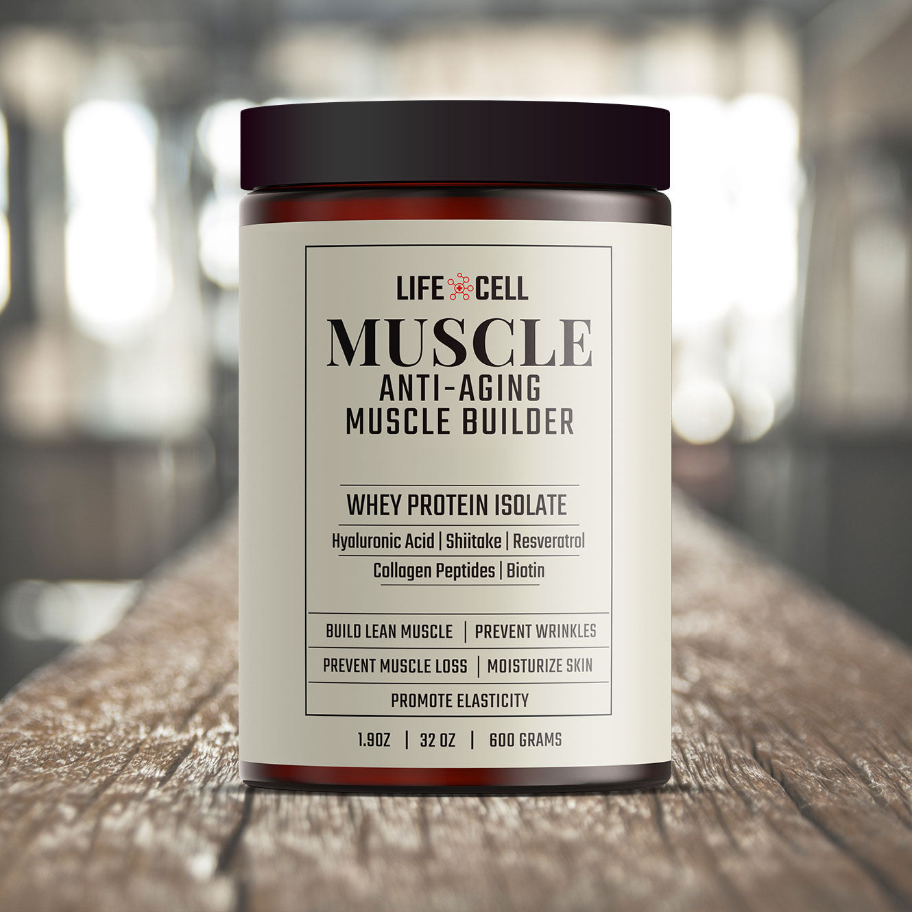 LifeCell Muscle  Builder  - Proteína antienvejecimiento para el desarrollo muscular - LC4
