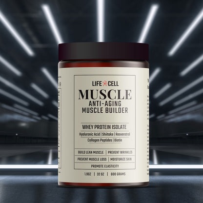 LifeCell Muscle  Builder  - Proteína antienvejecimiento para el desarrollo muscular - LC4