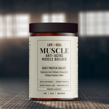 LifeCell Muscle  Builder  - Proteína antienvejecimiento para el desarrollo muscular - LC4