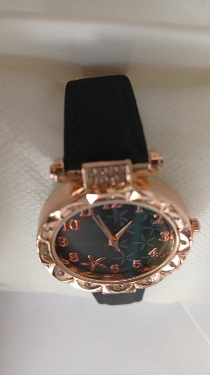 ⌚ Reloj de Cuarzo con Esfera Creativa de Estrella de Mar para Mujer