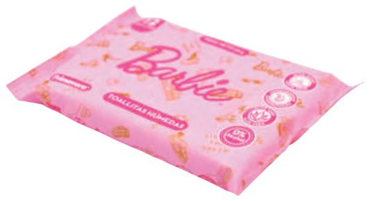 2103-001 💗 TOALLITAS HÚMEDAS PRIMAVERA BARBIE