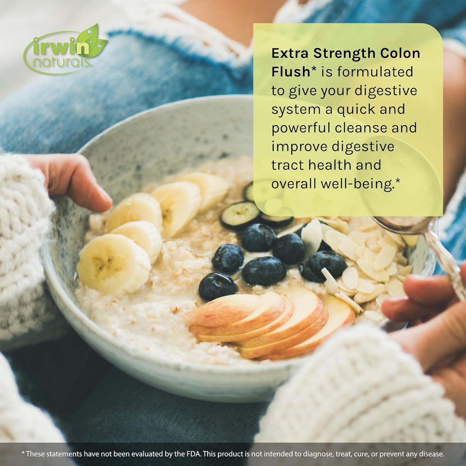 Extra Strength Colon Flush Quick & Powerful Digestive + Constipation Support Supplement with Psyllium, Acai, Triphala + Soothing Botanicals - 60 Liquid Softgels