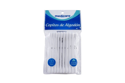 1102-1 🌿 Copitos de Algodón Medicare Biodegradables