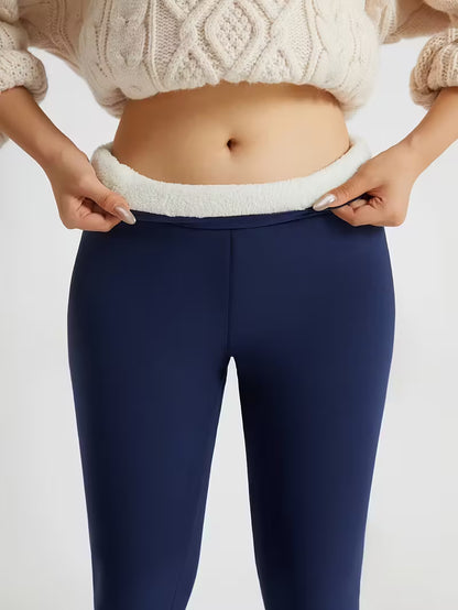6862 🔥 LEGGINGS TÉRMICOS DE CINTURA ALTA 🖤 T19-05
