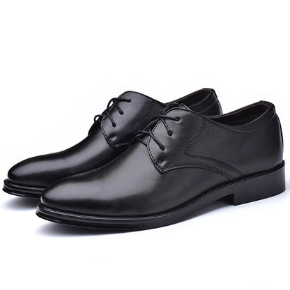 Men'S Shoes Black Leather Formal Shoes for Men Oxfords Male Wedding Party Office Business Shoe Man Zapatos De Hombre plus Size