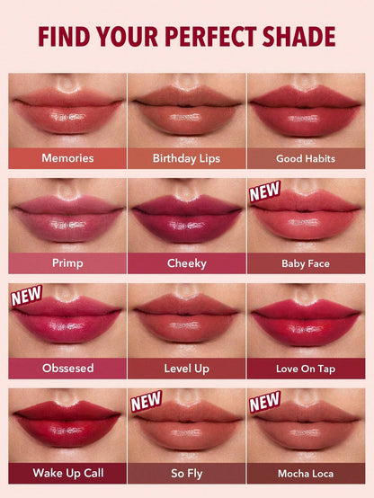 SHEGLAM Take a Hint Lip Tint-Birthday Lips Color Changing Long Lasting Lip Gloss High Gloss Finish All Day Non-Sticky Moisturizing Lip Stain for Dry Lips Christmas Winter Gifts Liquid Lipstick Easter Mother'S Day Graduation Birthday Holiday Winter Y2K Fancy Fashion Makeup Cosmetic Party Beach Travel Camping Outdoors School Campus Trip Festivals Decor Gift Present Rose Girl Cosplay Best Color Charm Vibe