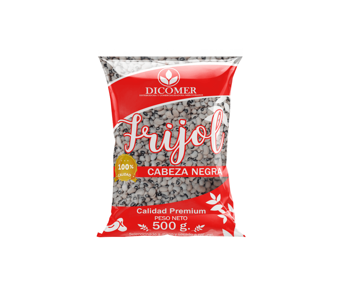 10154-3 🖤 Frijol Cabeza Negra Dicomer 500g