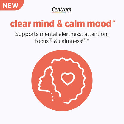 Clear Mind and Calm Mood Menopause Support Tablets, with Clinically Studied Enxtra, 30 Count