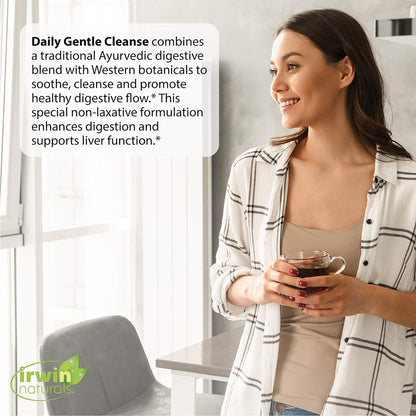 Daily Gentle Cleanse - Non-Laxative Formula with Triphala - 60 Liquid Softgels