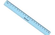 131262 📏 Regla Artesco Cristal Transparente 20 cm – D1327020