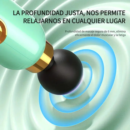 Mini Pistola de Masaje - Portátil y Silenciosa - TJN14977