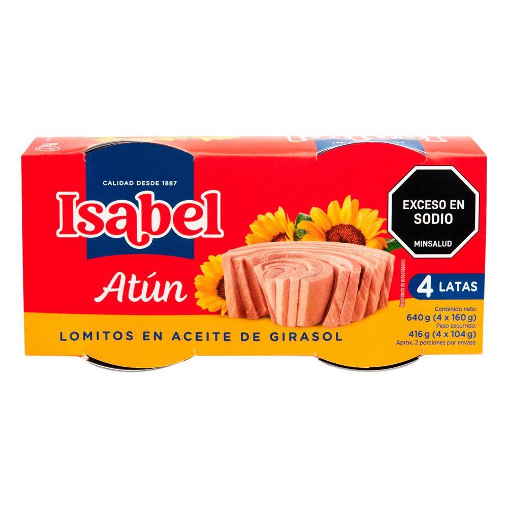 1013119 🐟 Atún Isabel Lomitos en Aceite 142g 🥗