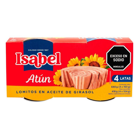 1013119 🐟 Atún Isabel Lomitos en Aceite 142g 🥗