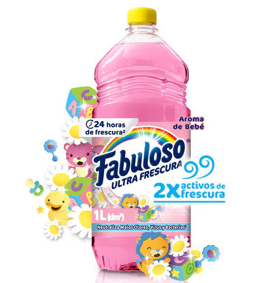 119-2 🧴✨ Fabuloso Aroma de Bebé Ultra Frescura