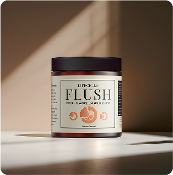 LifeCell Flush for Women - Suplemento de Fibra / Magnesio -  LC3