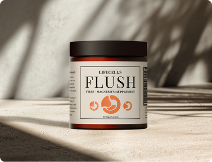 LifeCell Flush for Men - Suplemento de Fibra / Magnesio - LC2
