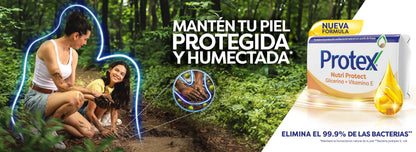 1313 🧼 Jabón en Barra Protex® Nutri Protect Glicerina + Macadamia 110g