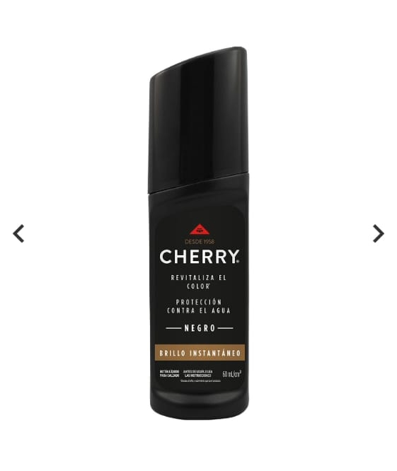 13141-1 👞✨ Cherry Betún Líquido Negro 60 ml