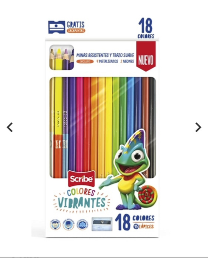 13311 🎨✨ Colores Scribe Surtido x18